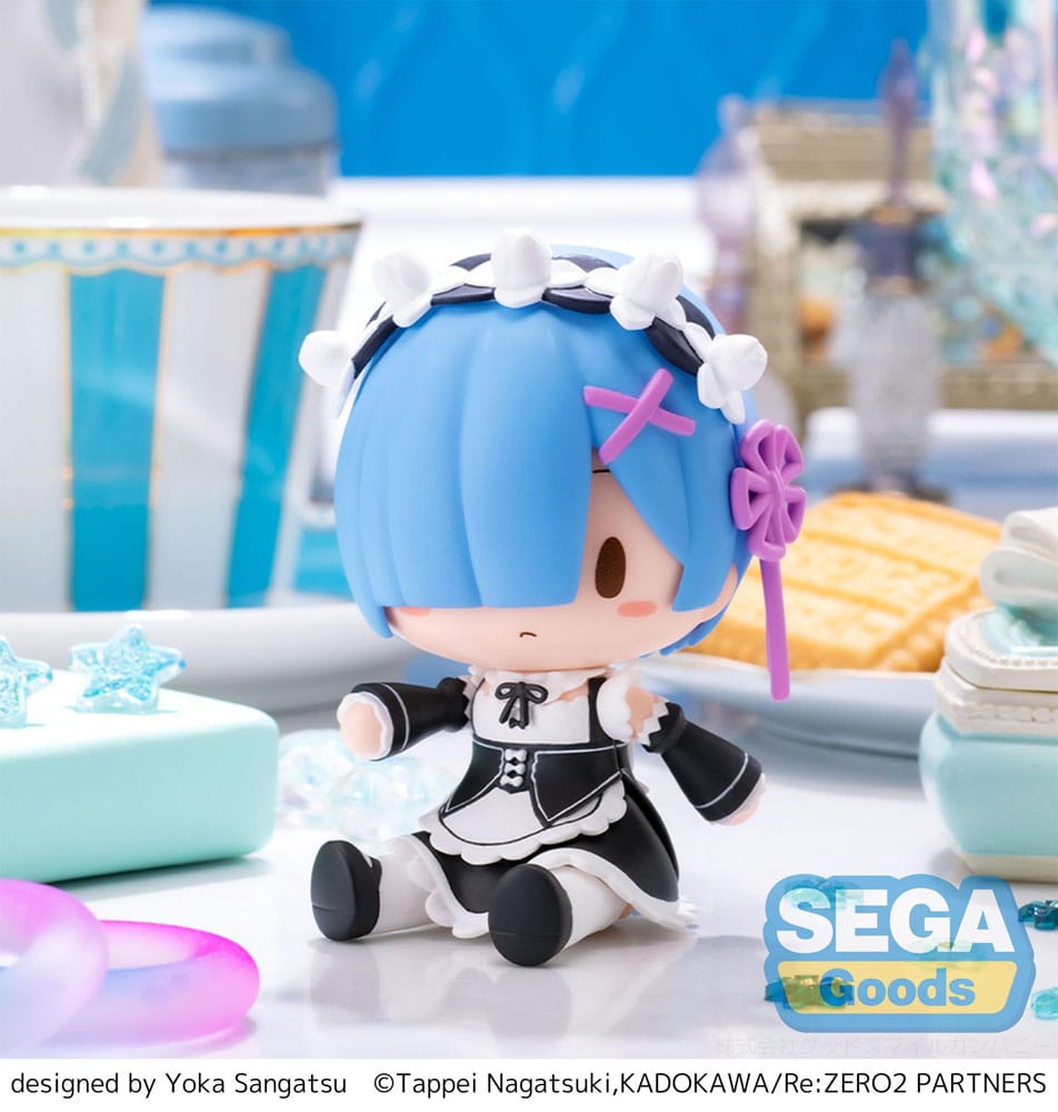 Re: Zero Start Life i en annan värld Fuwa Petit Chibi Figure Rem 8 cm