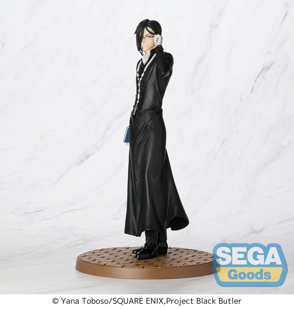 Black Butler: Kostschool Arc Luminasta PVC Beeld Sebastian Michaelis 22 cm