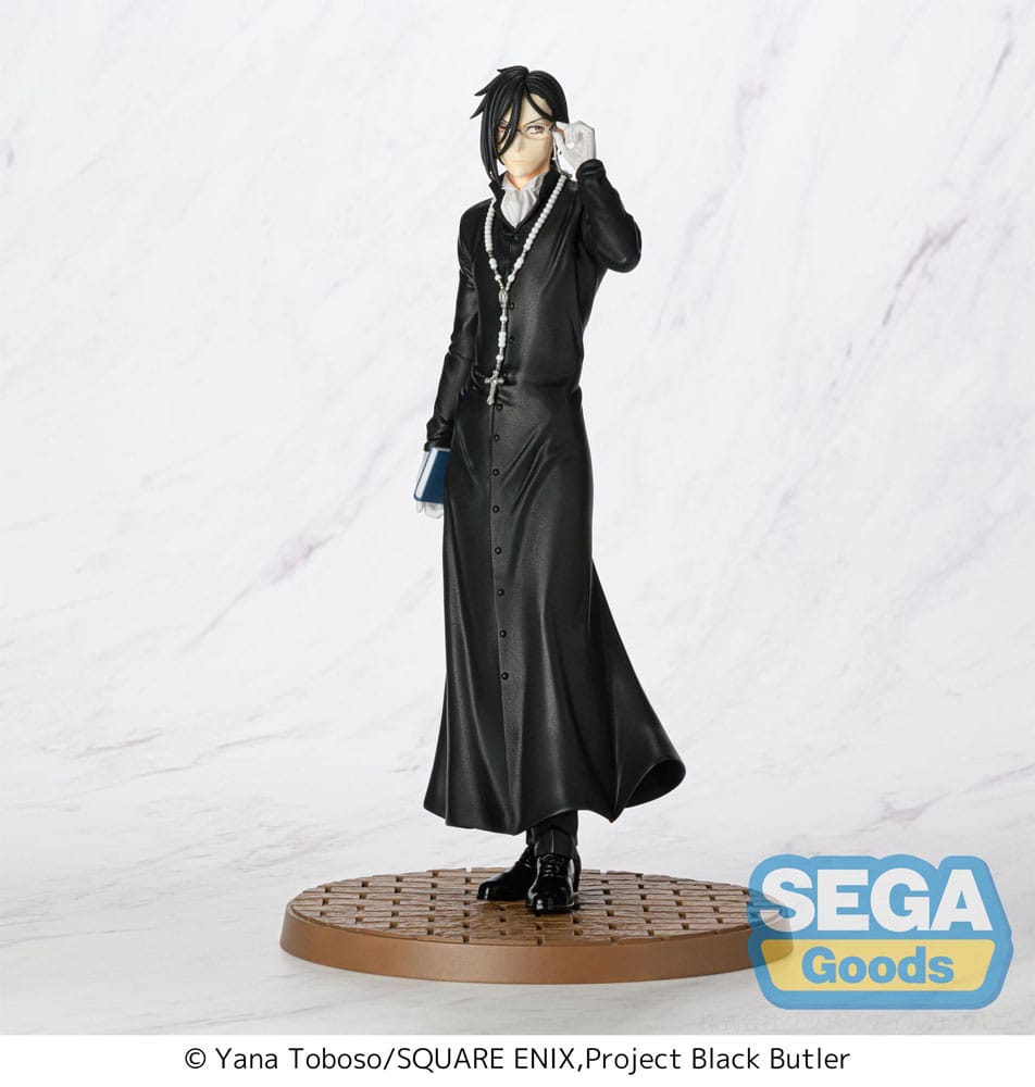 Black Butler: Kostschool Arc Luminasta PVC Beeld Sebastian Michaelis 22 cm