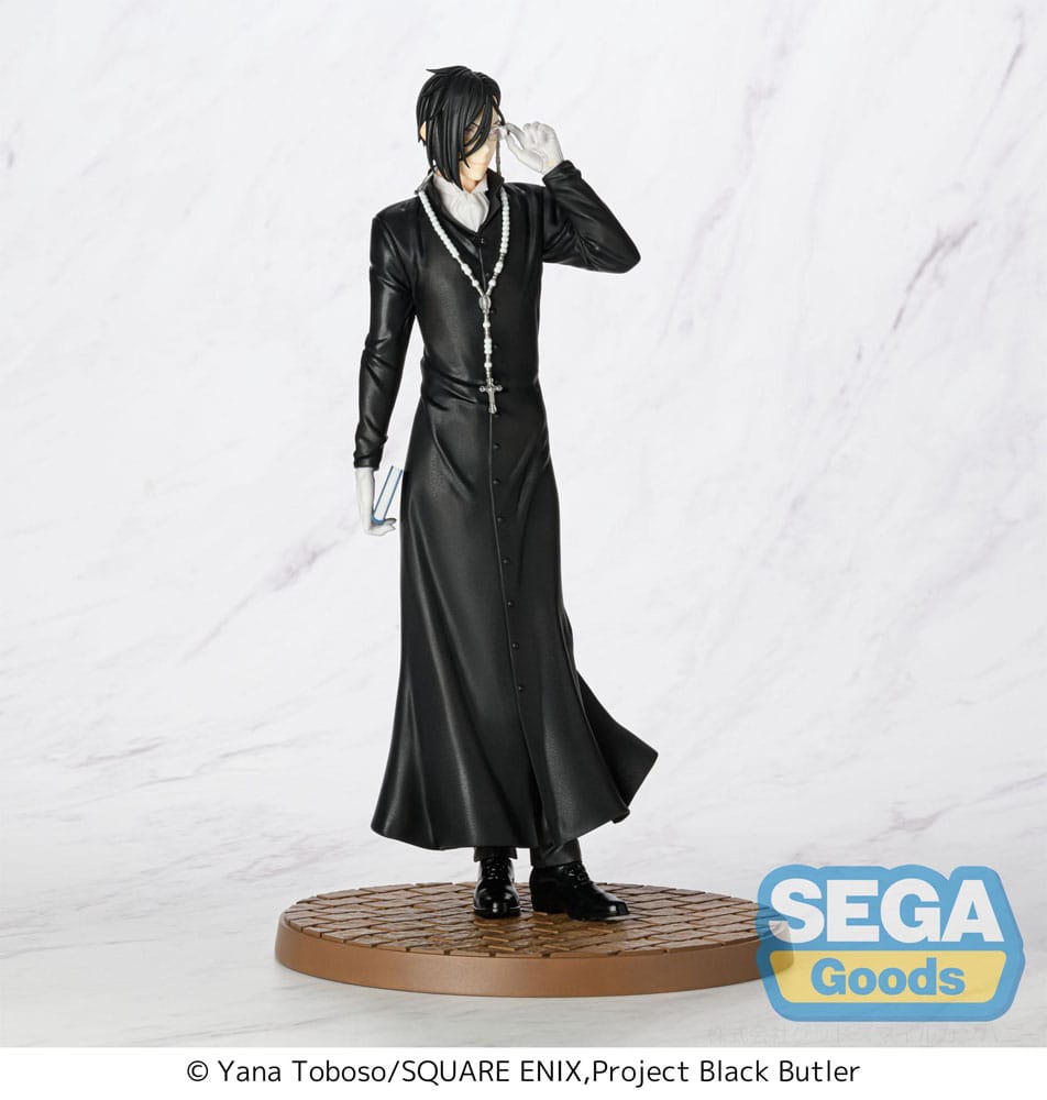 Black Butler: Kostschool Arc Luminasta PVC Beeld Sebastian Michaelis 22 cm