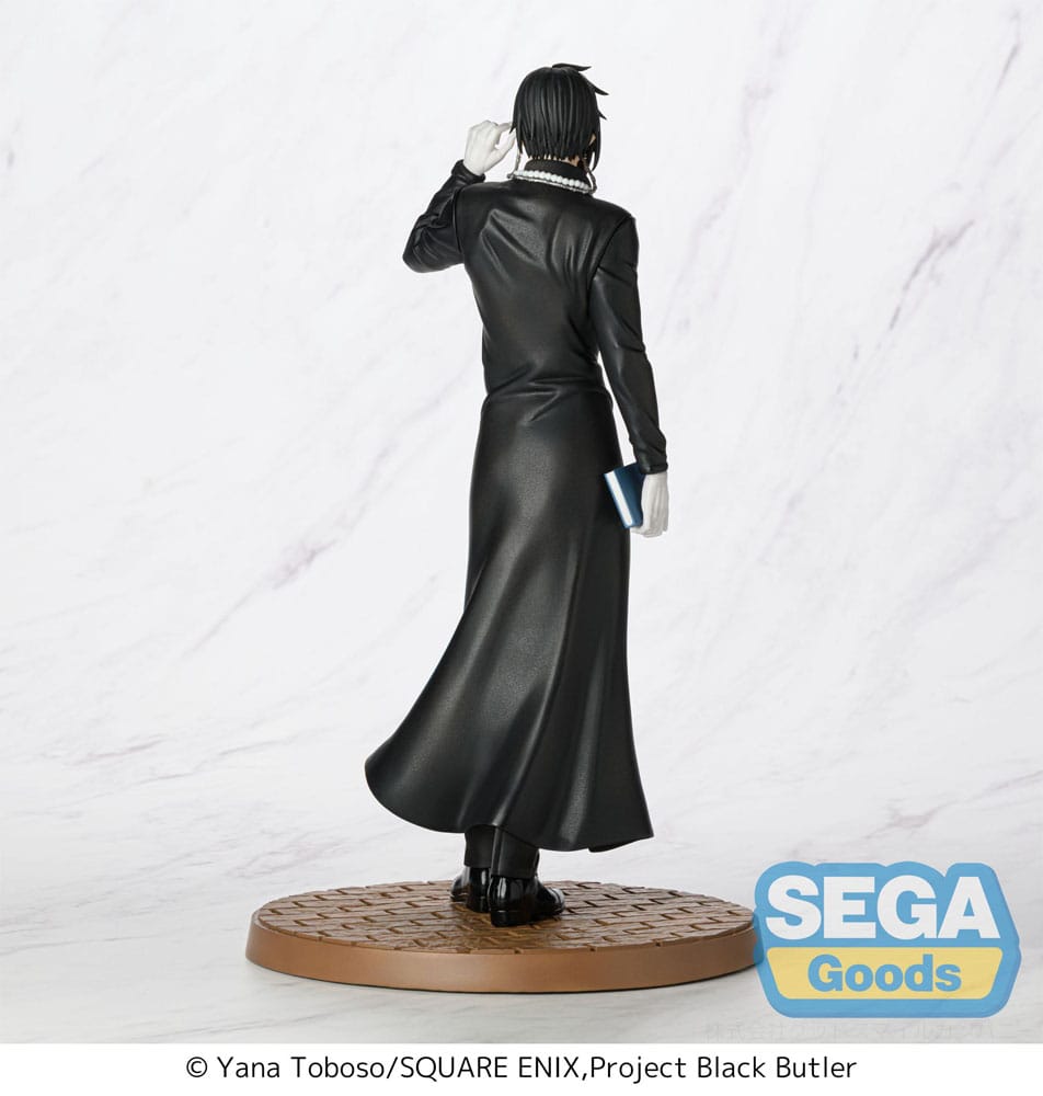 Black Butler: Kostschool Arc Luminasta PVC Beeld Sebastian Michaelis 22 cm