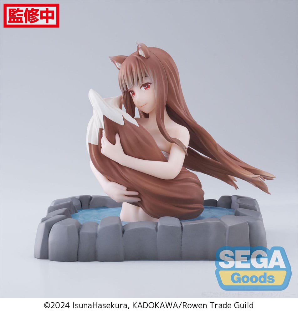 Spice and Wolf: Merchant möter Wise Wolf PVC Statue Thermae Utopia Holo 13 cm