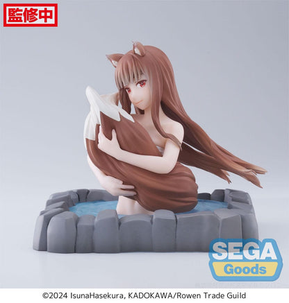 Spice and Wolf: Merchant möter Wise Wolf PVC Statue Thermae Utopia Holo 13 cm