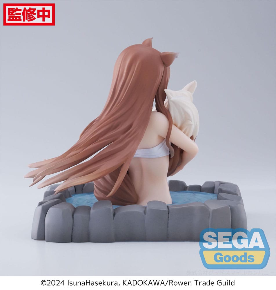 Spice and Wolf: Merchant möter Wise Wolf PVC Statue Thermae Utopia Holo 13 cm