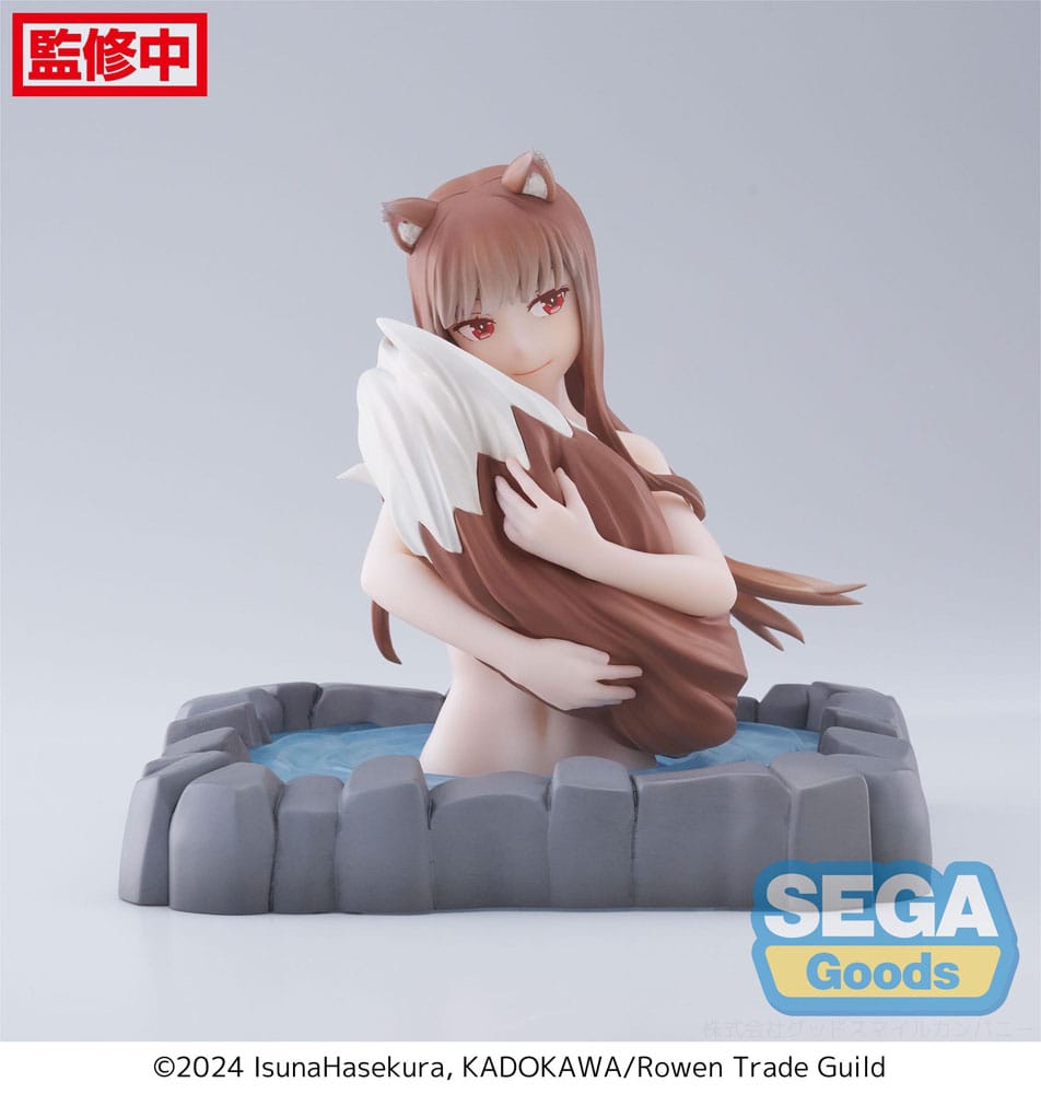 Spice and Wolf: Merchant möter Wise Wolf PVC Statue Thermae Utopia Holo 13 cm