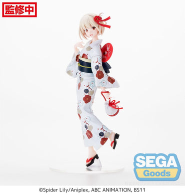 Lycoris terugslag Luminasta PVC standbeeld Chisato Nishikigi gaat uit in een Yukata 19 cm