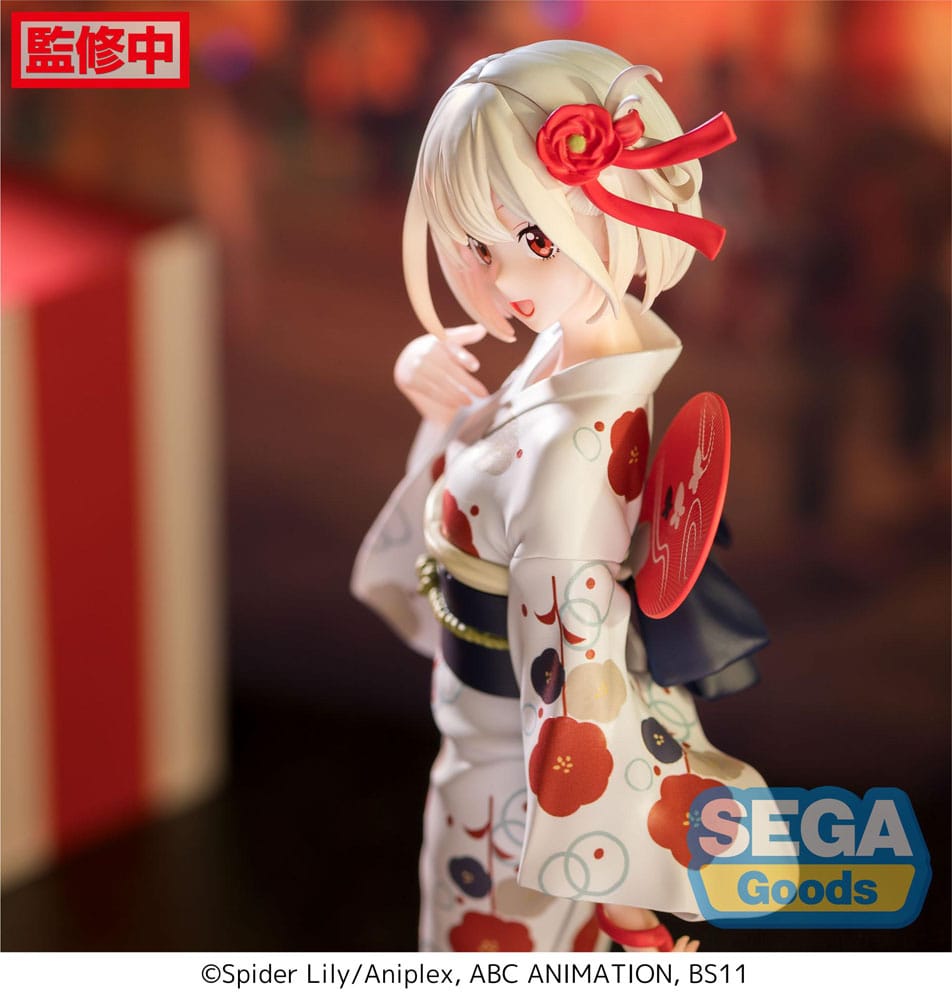 Lycoris Recoil Luminasta PVC Statue Chisato Nishikigi Going out in a yukata 19 cm