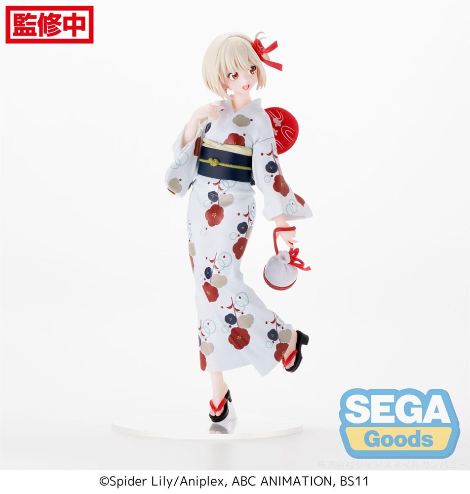 Lycoris Recoil Luminasta PVC Statue Chisato Nishikigi Going out in a yukata 19 cm