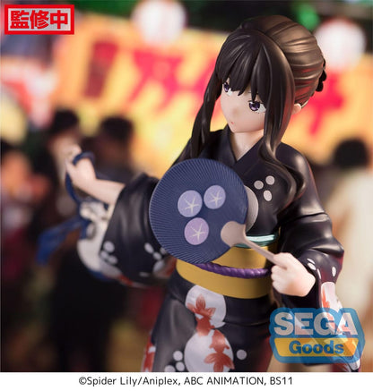 Lycoris rinculo luminasta pvc statue takina Inoue che esce in uno yukata 19 cm