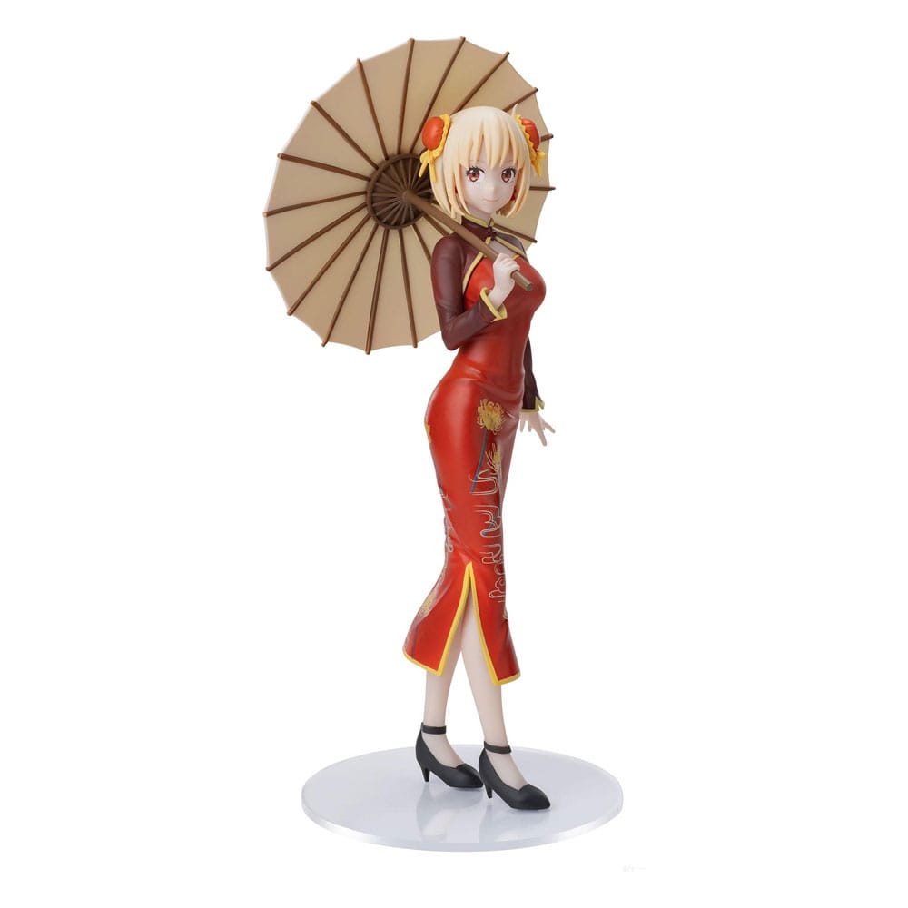 Lycoris Rückstoß luminasta PVC Statue Chisato Nishikigi China Stil 19 cm