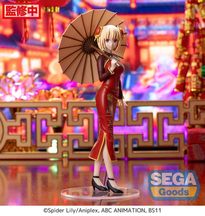 Lycoris retroil luminasta estatua de pvc chisato nishikigi china estilo 19 cm