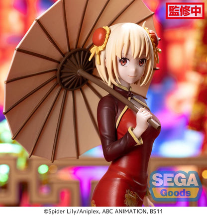 Lycoris Rückstoß luminasta PVC Statue Chisato Nishikigi China Stil 19 cm