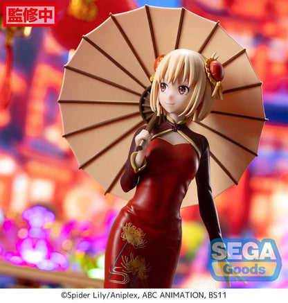 Lycoris Rückstoß luminasta PVC Statue Chisato Nishikigi China Stil 19 cm