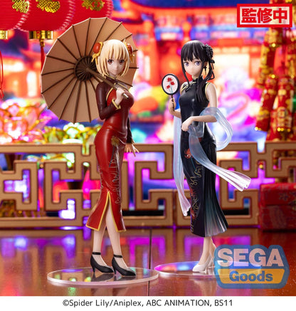 Lycoris Rückstoß luminasta PVC Statue Chisato Nishikigi China Stil 19 cm