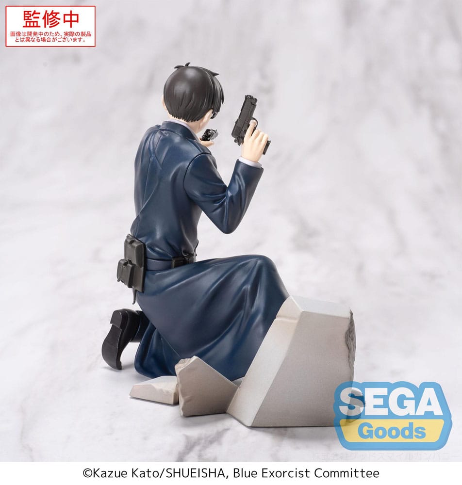 Blauer Exorzist Shimane Illuminati Saga Xross Link PVC-Statue Yukio Okumura 14 cm