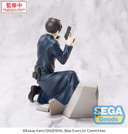 Blauer Exorzist Shimane Illuminati Saga Xross Link PVC-Statue Yukio Okumura 14 cm