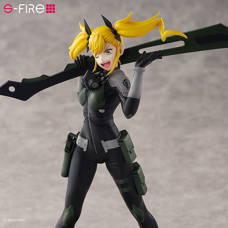 Kaiju No. 8 PVC Heykeli 1/7 Kikoru Shinomiya 30 cm