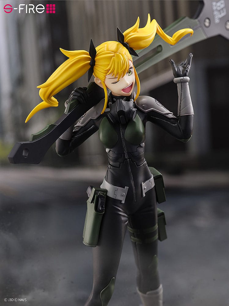 Kaiju No. 8 PVC Heykeli 1/7 Kikoru Shinomiya 30 cm