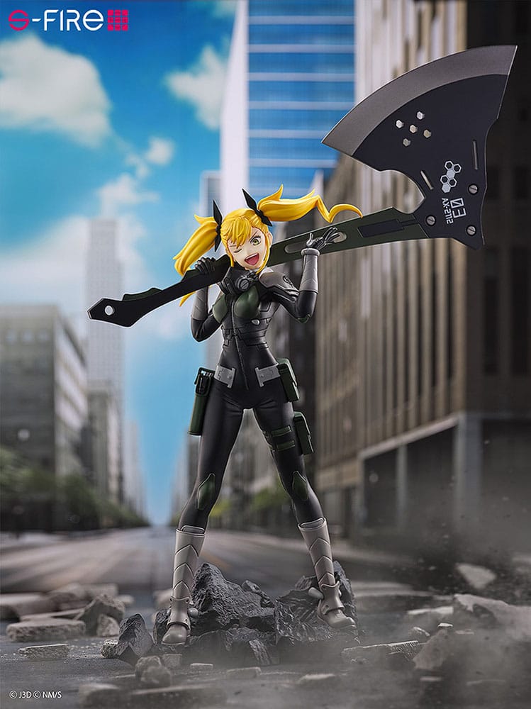 Kaiju No. 8 PVC Heykeli 1/7 Kikoru Shinomiya 30 cm