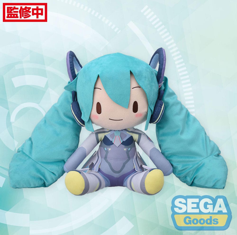 Karakter Vokal Serisi 01: Hatsun Miku Fuwa Petit Peluş Figür Hatsune Miku Miku Sizinle 2024 Ver. Ll 40 cm