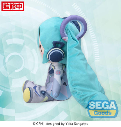 Karakter Vokal Serisi 01: Hatsun Miku Fuwa Petit Peluş Figür Hatsune Miku Miku Sizinle 2024 Ver. Ll 40 cm