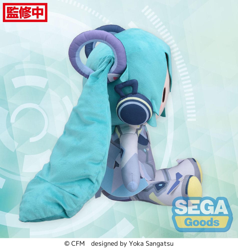 Karakter Vokal Serisi 01: Hatsun Miku Fuwa Petit Peluş Figür Hatsune Miku Miku Sizinle 2024 Ver. Ll 40 cm