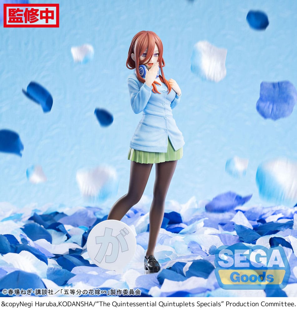 De viktigste kvintuplettene Specials Luminasta PVC Statue Miku Nakano 20 cm
