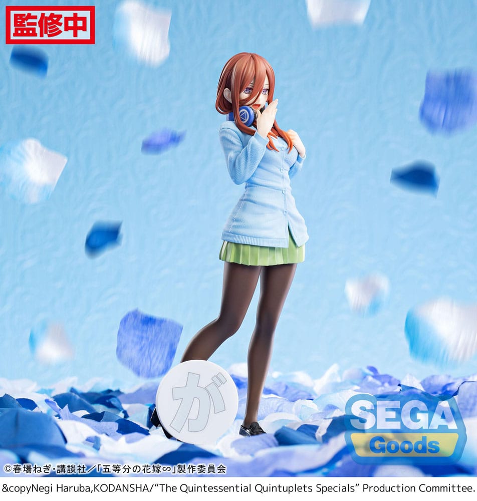 Les quintuplets par excellence spéciaux Luminasta PVC Statue Miku Nakano 20 cm