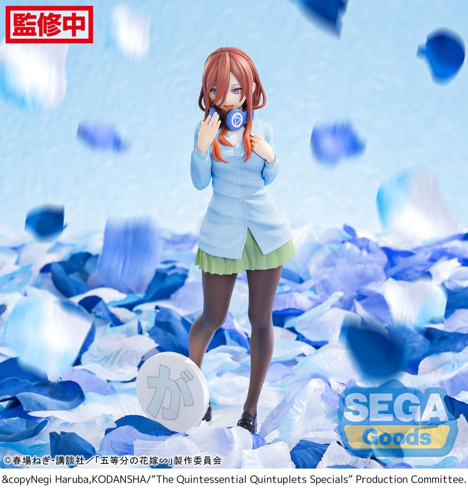 Les quintuplets par excellence spéciaux Luminasta PVC Statue Miku Nakano 20 cm