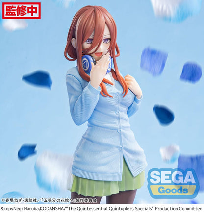 Les quintuplets par excellence spéciaux Luminasta PVC Statue Miku Nakano 20 cm