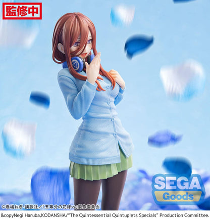 Les quintuplets par excellence spéciaux Luminasta PVC Statue Miku Nakano 20 cm