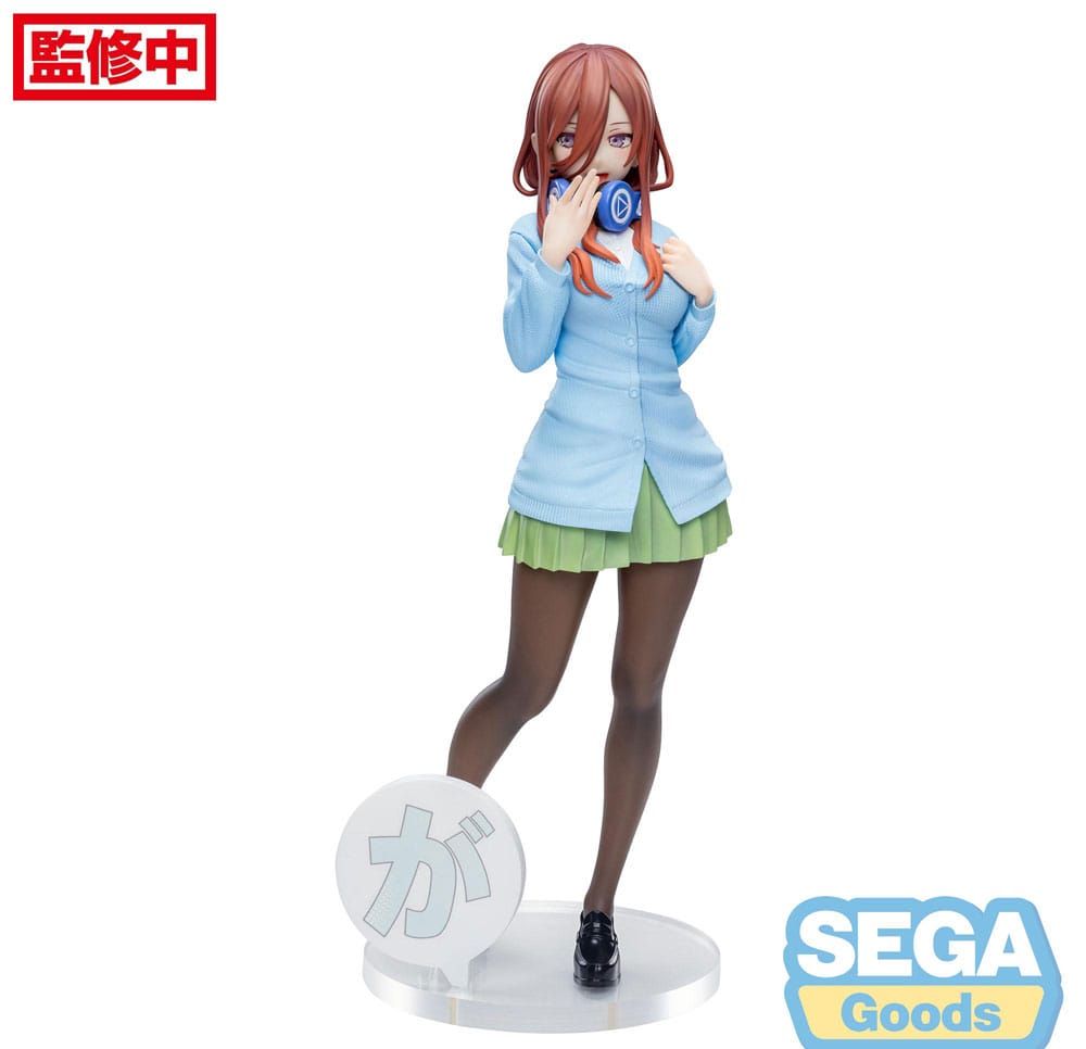 Les quintuplets par excellence spéciaux Luminasta PVC Statue Miku Nakano 20 cm