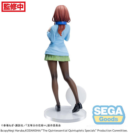 Les quintuplets par excellence spéciaux Luminasta PVC Statue Miku Nakano 20 cm