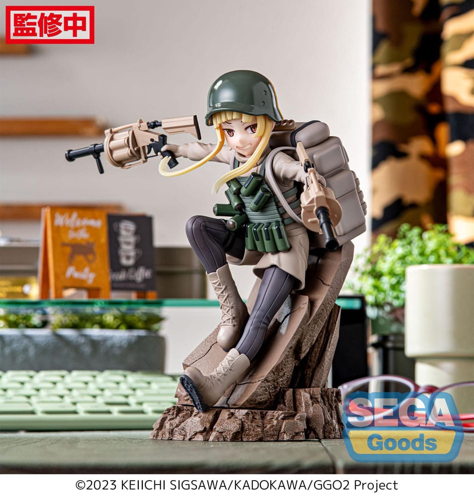 Alternativa de Sword Art Online: Gun Gale Online II Luminasta PVC Estatua Fukaziroh 17 cm