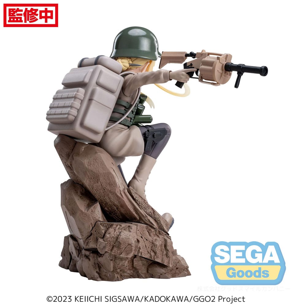 Alternativa de Sword Art Online: Gun Gale Online II Luminasta PVC Estatua Fukaziroh 17 cm