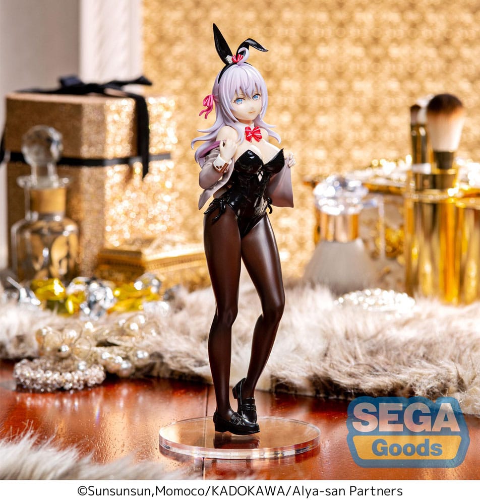 Alya skjuler undertiden sine følelser på russisk Luminasta PVC -statue Alya Bunny Ver. 20 cm