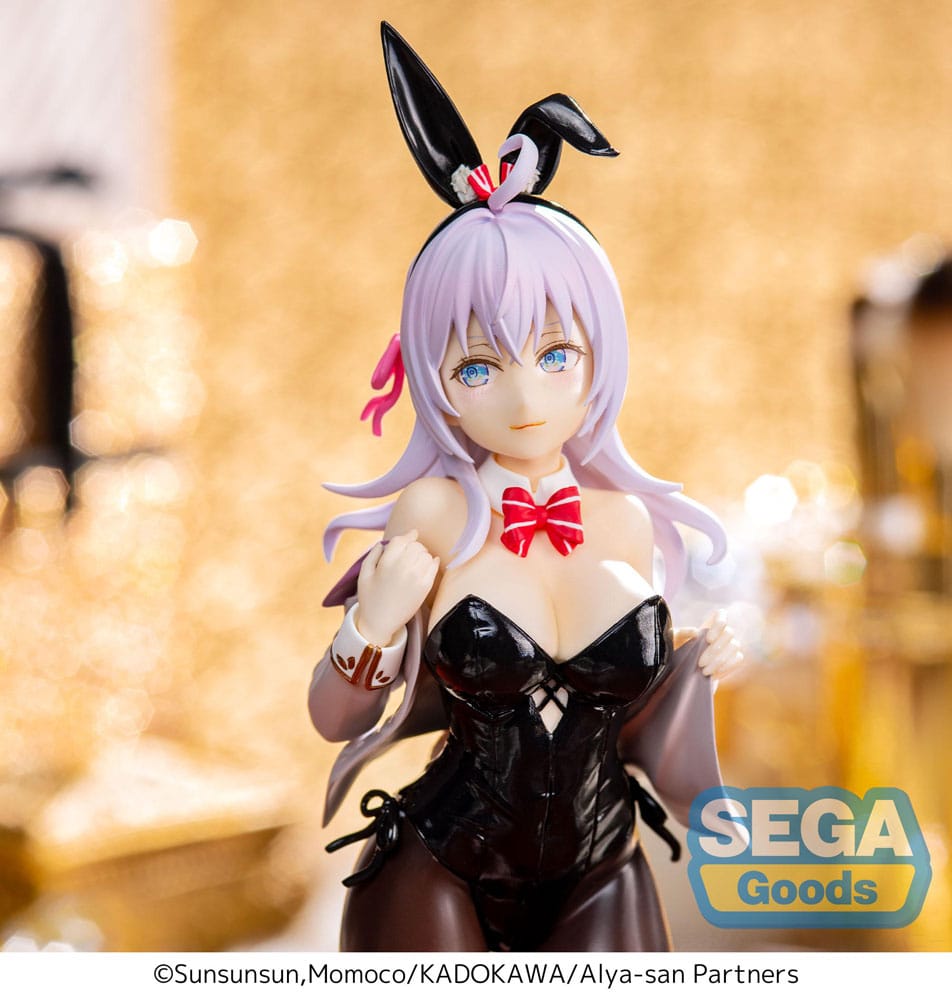 Alya skjuler undertiden sine følelser på russisk Luminasta PVC -statue Alya Bunny Ver. 20 cm