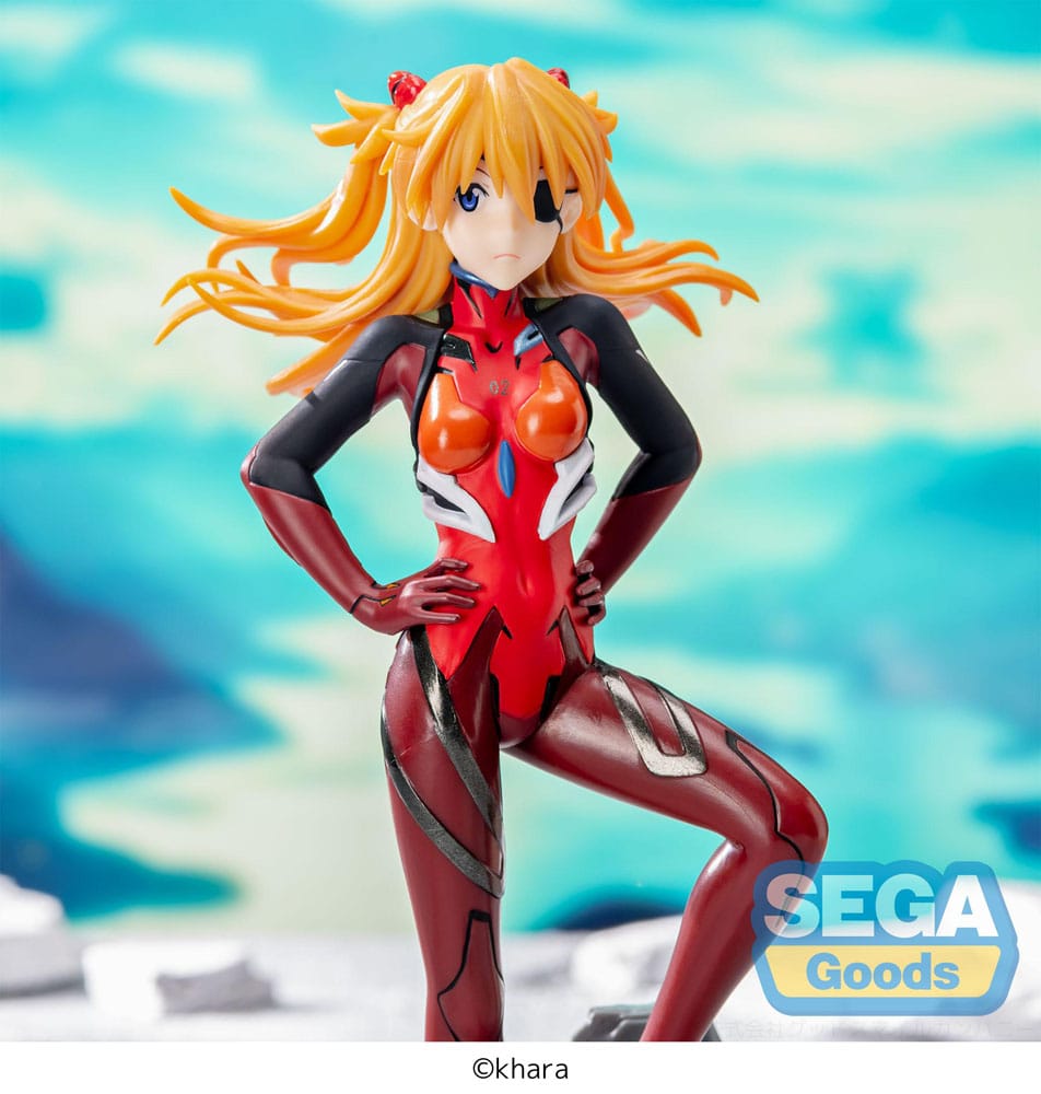 Evangelion: 3,0+1,0 dreimal zu einer Zeit Luminasta PVC Statue Asuka Shikinami Langley Vignetteum 30 -jähriges Jubiläum Ver. 23 cm