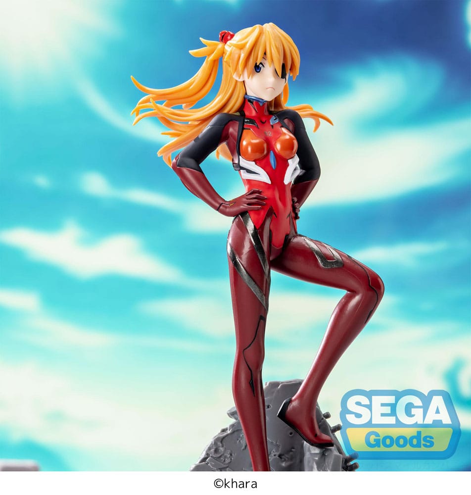 Evangelion: 3,0+1,0 dreimal zu einer Zeit Luminasta PVC Statue Asuka Shikinami Langley Vignetteum 30 -jähriges Jubiläum Ver. 23 cm