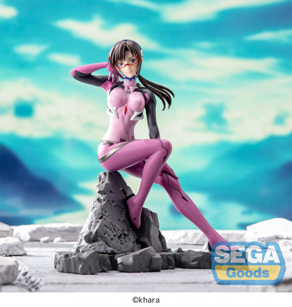 Evangelion: 3,0+1,0 dreimal zu einer Zeit Luminasta PVC Statue Mari Makinami Illustres Vignetteum 30 -jähriges Jubiläum ver. 18 cm