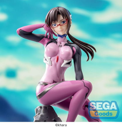 Evangelion: 3,0+1,0 dreimal zu einer Zeit Luminasta PVC Statue Mari Makinami Illustres Vignetteum 30 -jähriges Jubiläum ver. 18 cm