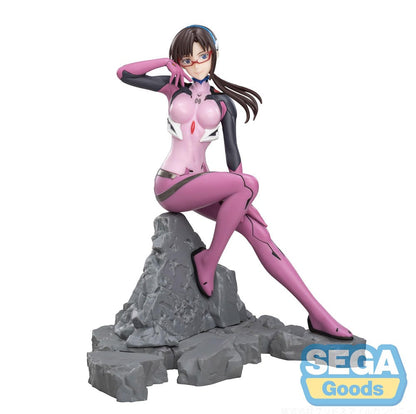 Evangelion: 3,0+1,0 dreimal zu einer Zeit Luminasta PVC Statue Mari Makinami Illustres Vignetteum 30 -jähriges Jubiläum ver. 18 cm