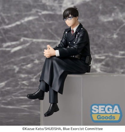 Blå exorcist Shimane Illuminati Saga PM sittande PVC-staty Yukio Okumura 14 cm
