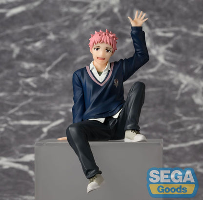 Blå exorcist Shimane Illuminati Saga PM sittande PVC-staty Renzo Shima 14 cm