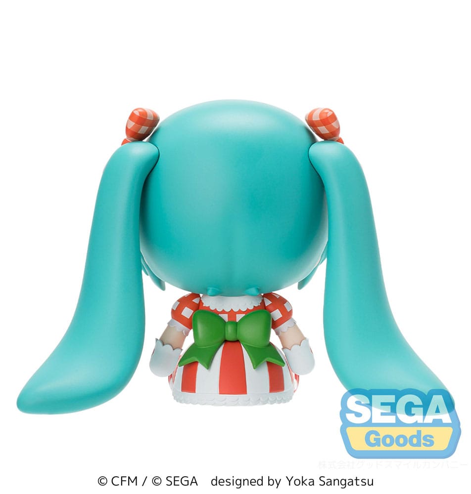 Character Vocal Series 01: Hatsune Miku Fuwa Petit Chibi Figur Hatsune Miku x Love and Berry Klä upp och dansa! Härlig Jordgubb 8 cm