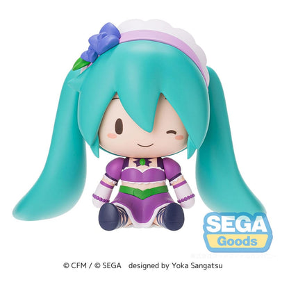 Character Vocal Series 01: Hatsune Miku Fuwa Petit Chibi Figur Hatsune Miku x Love and Berry Dress Up and Dance! Funkelndes Lila 8 cm