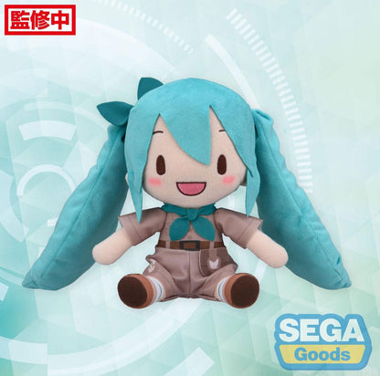 Hatsune miku fuwa petit plush figur hatsune miku går ud serien zoo ver. M 22 cm