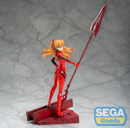 Evangelion: 3.0+1.0 Thrice Upon a Time Luminasta PVC-Statue Asuka Shikinami Langley x Spear of Longinus 20 cm
