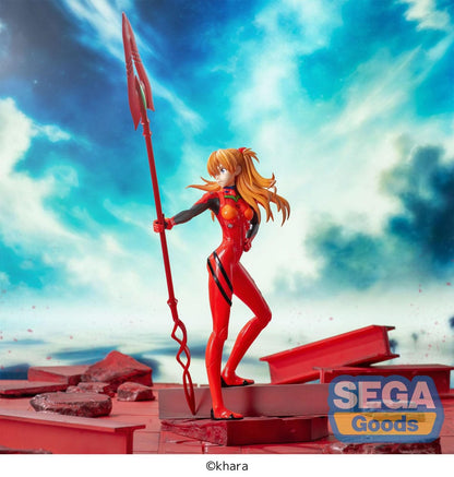 Evangelion: 3.0+1.0 Thrice Upon a Time Luminasta PVC-Statue Asuka Shikinami Langley x Spear of Longinus 20 cm