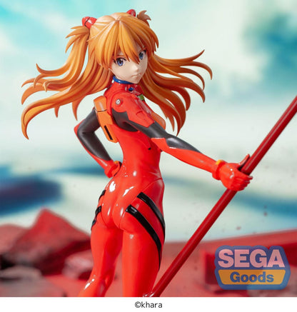 Evangelion: 3.0+1.0 Thrice Upon a Time Luminasta PVC-Statue Asuka Shikinami Langley x Spear of Longinus 20 cm